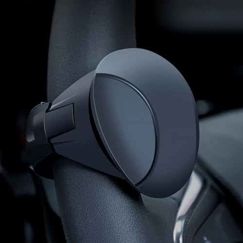 【世田谷ベース掲載】 ALEBANA ハンドルスピンナー ハンドルスピナー 軽自動車 ハイエース トラック 対応 工具不要 専用緩衝材入り (ブラック)